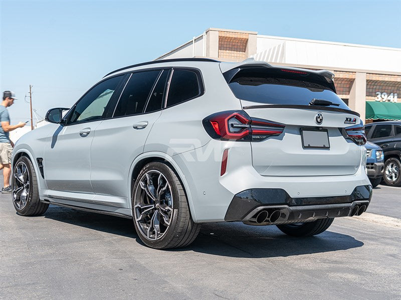 BMW F97 X3M Carbon Fiber Diffuser