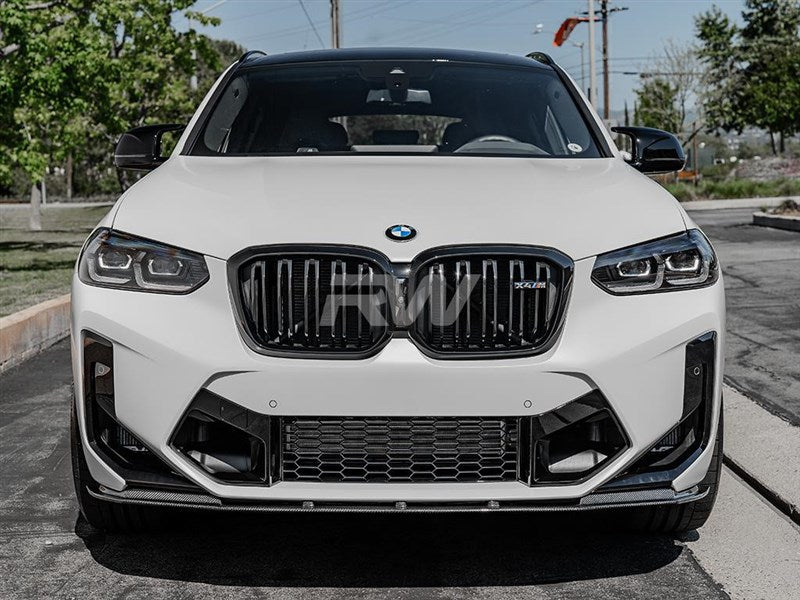BMW F97 X3M F98 X4M LCI RWS CF Front Lip
