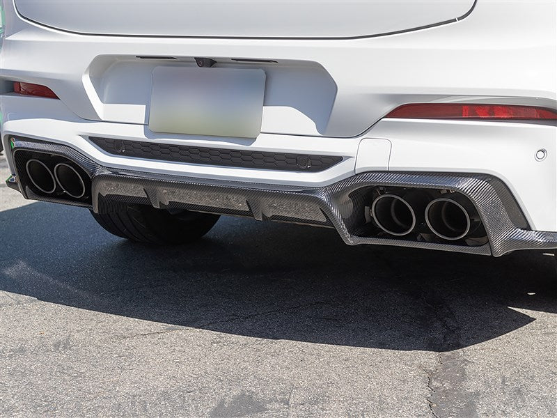 BMW F98 X4M 3D Style Carbon Fiber Diffuser
