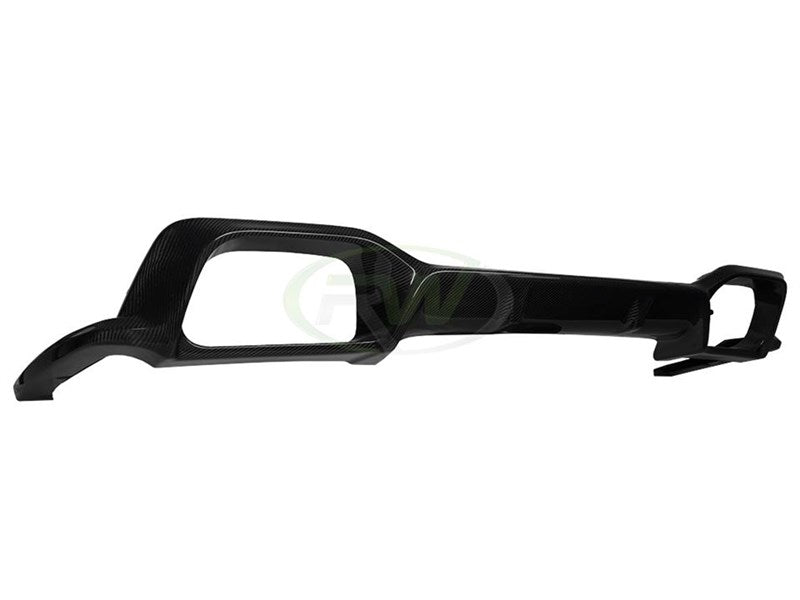 BMW F98 X4M 3D Style Carbon Fiber Diffuser