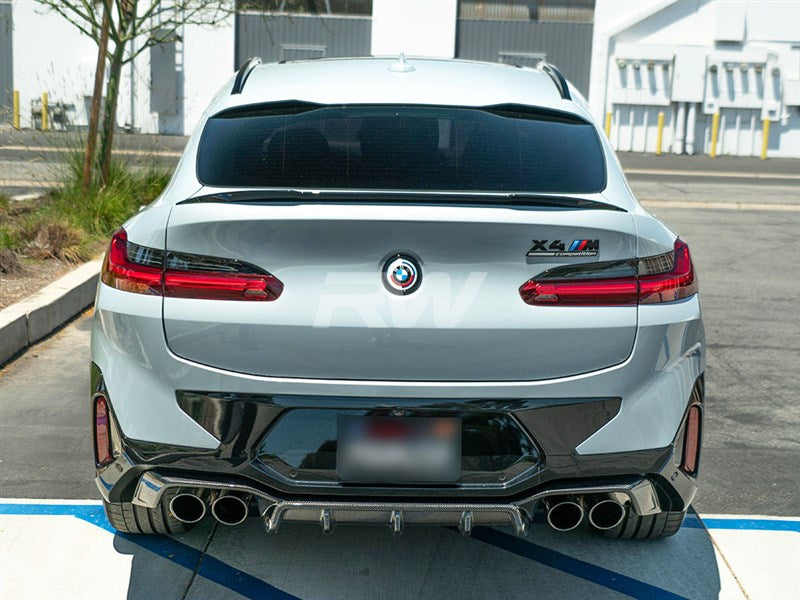 BMW F98 X4M Carbon Fiber DTM Diffuser