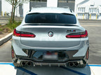 BMW F98 X4M Carbon Fiber DTM Diffuser