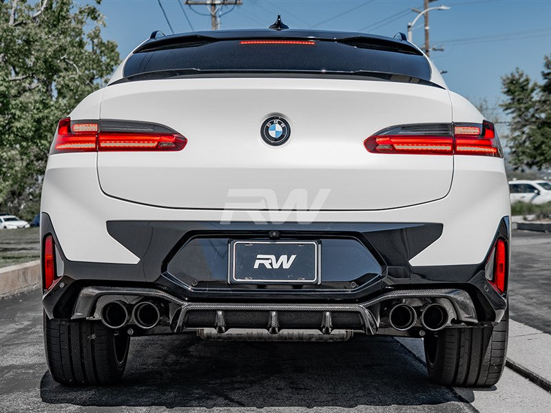 BMW F98 X4M Carbon Fiber DTM Diffuser