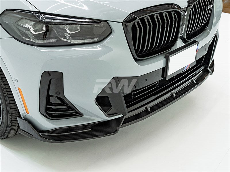 BMW G01 X3 G02 X4 LCI Carbon Fiber Front Lip