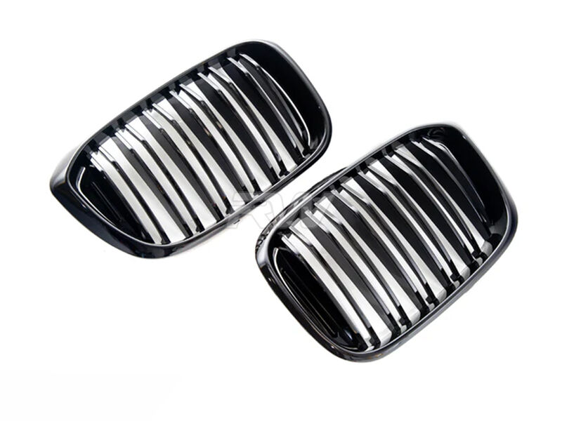 BMW G01 X3 G02 X4 Pre-LCI Dual-Slats Gloss Black Grilles