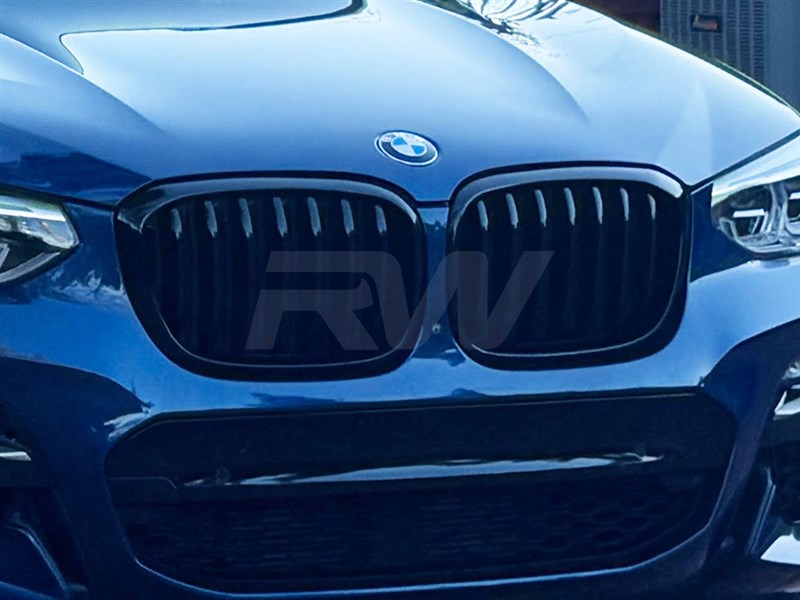 BMW G01 X3 G02 X4 Gloss Black Grilles