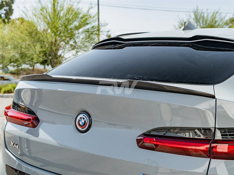 BMW G02 X4 F98 X4M Carbon Fiber Trunk Spoiler