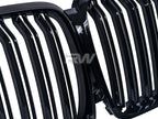 BMW G05 X5 F95 X5M Gloss Black Double Slat Grilles
