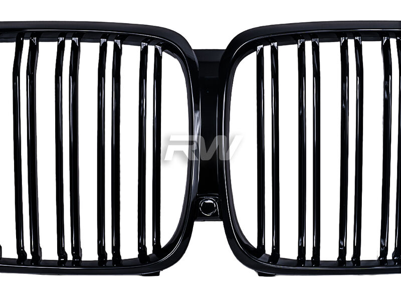 BMW G05 X5 F95 X5M Gloss Black Double Slat Grilles