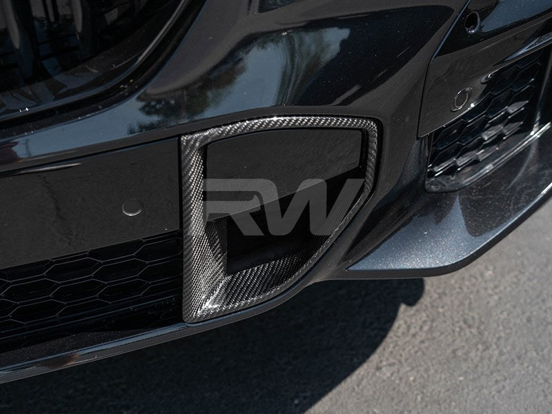 BMW G05 X5 Carbon Fiber Front Brake Duct Trims