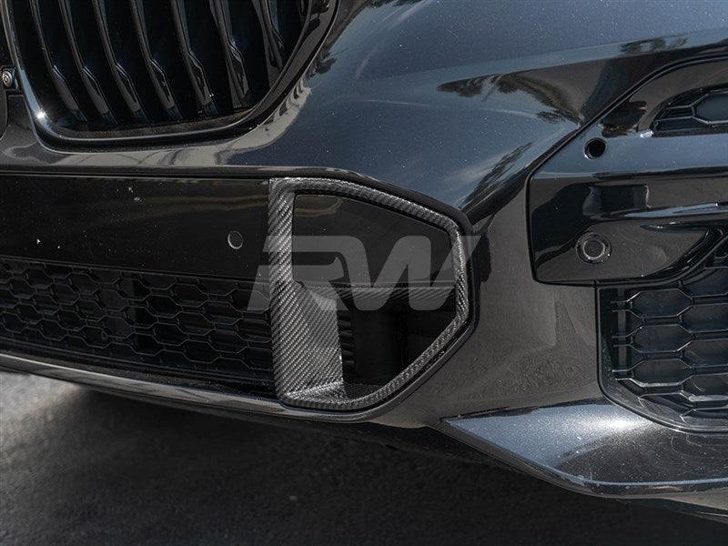 BMW G05 X5 Carbon Fiber Front Brake Duct Trims