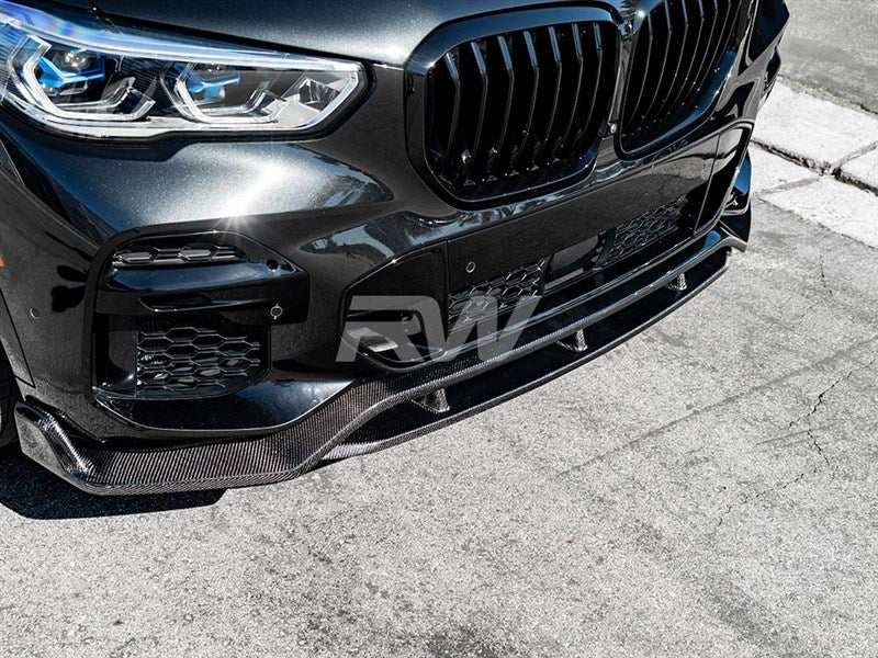 BMW G05 X5 Carbon Fiber Front Lip Spoiler