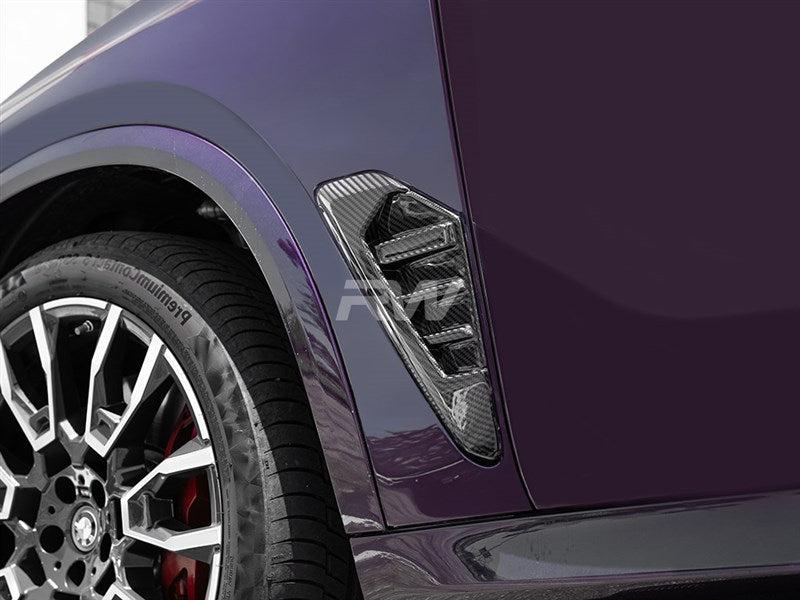 BMW G05 X5 F95 X5M LCI CF Fender Trims