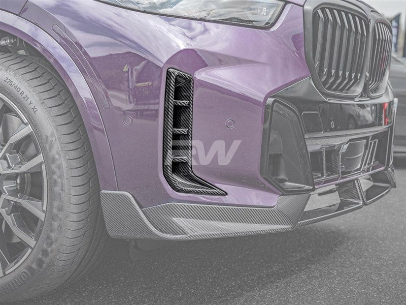 BMW G05 X5 LCI Carbon Fiber Front Vent Trims