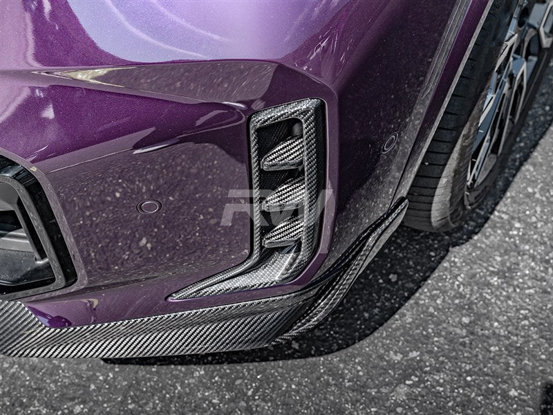 BMW G05 X5 LCI Carbon Fiber Front Vent Trims