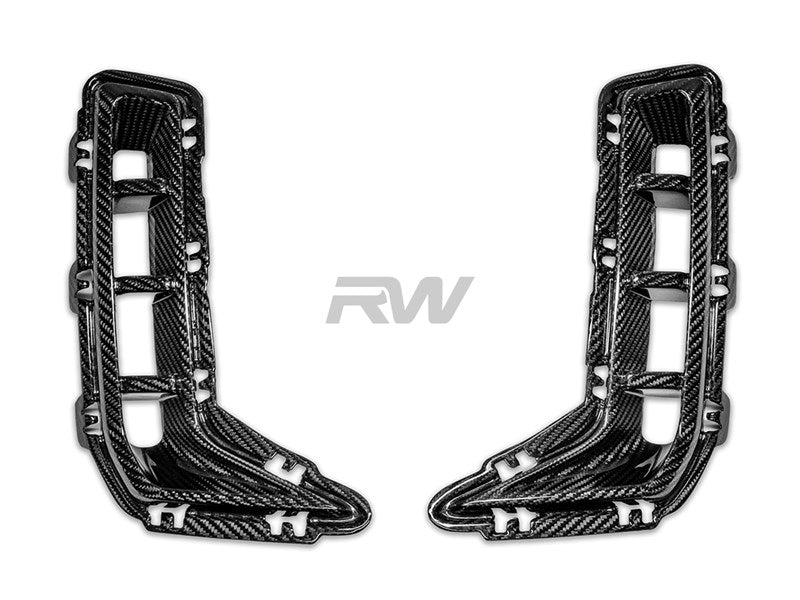 BMW G05 X5 LCI Carbon Fiber Front Vent Trims