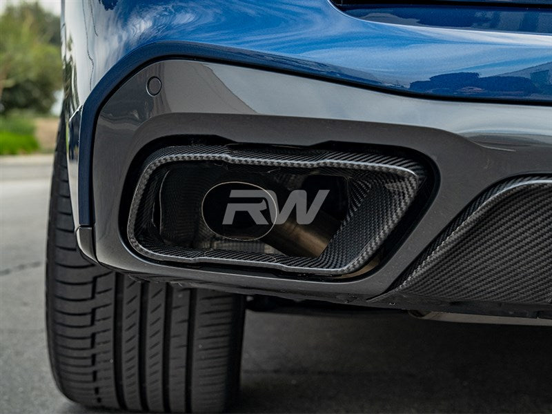 BMW G05 X5 Carbon Fiber Exhaust Tips