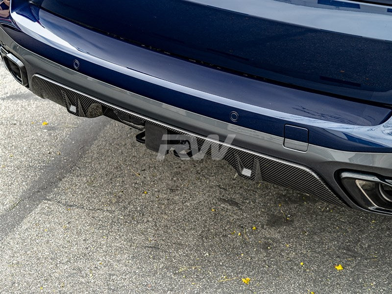 BMW G05 X5 Tow Package Carbon Fiber Diffuser