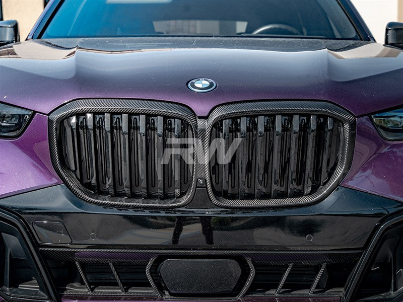 BMW G05 X5 LCI Carbon Fiber Grille Surrounds