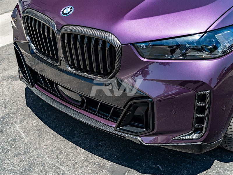BMW G05 X5 LCI RWS Carbon Fiber Front Lip