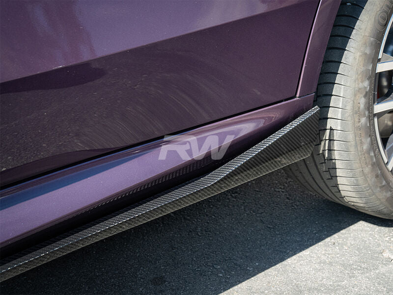 BMW G05 X5 F95 X5M Perf. Style CF Side Skirts Secondary image