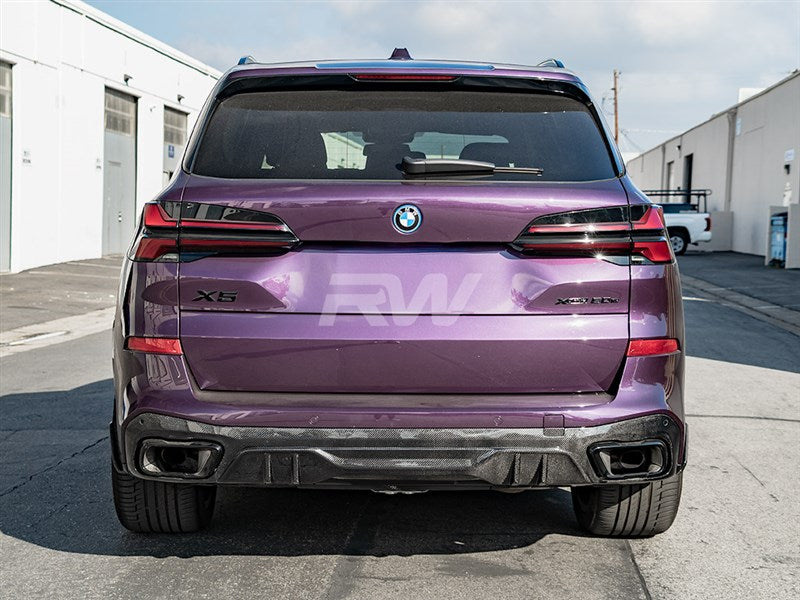 BMW G05 X5 RWS Carbon Fiber Rear Diffuser