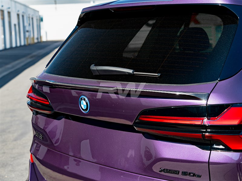 BMW G05 X5 F95 X5M DTM CF Mid Spoiler