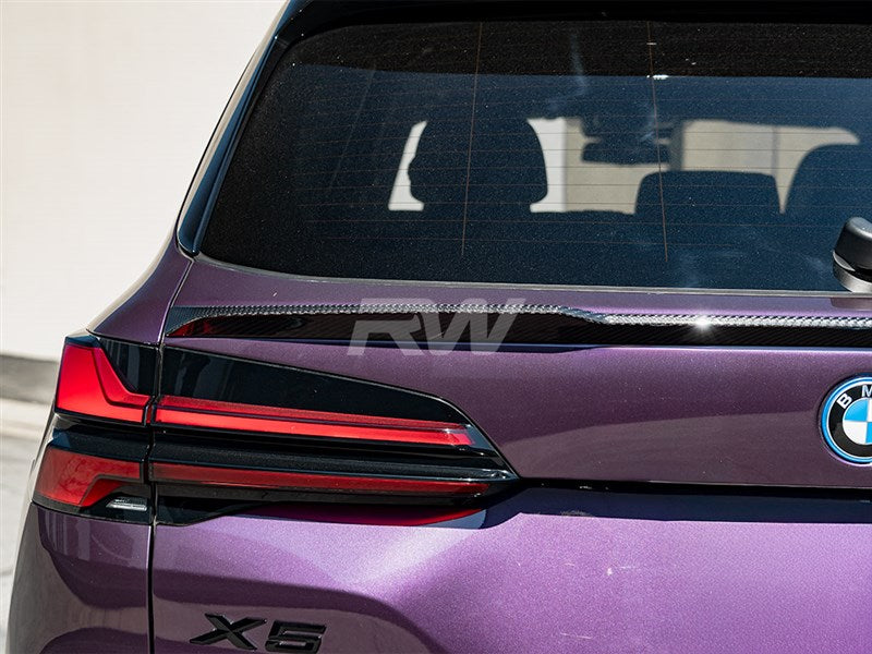 BMW G05 X5 F95 X5M DTM CF Mid Spoiler Secondary image