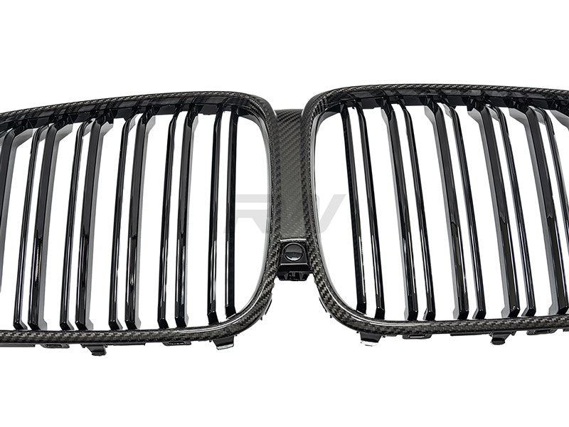 BMW G05 F95 Pre LCI Dual Slat CF Grilles
