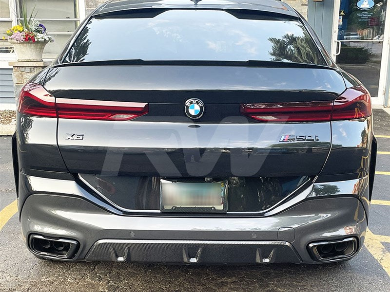BMW G06 X6 Carbon Fiber Diffuser