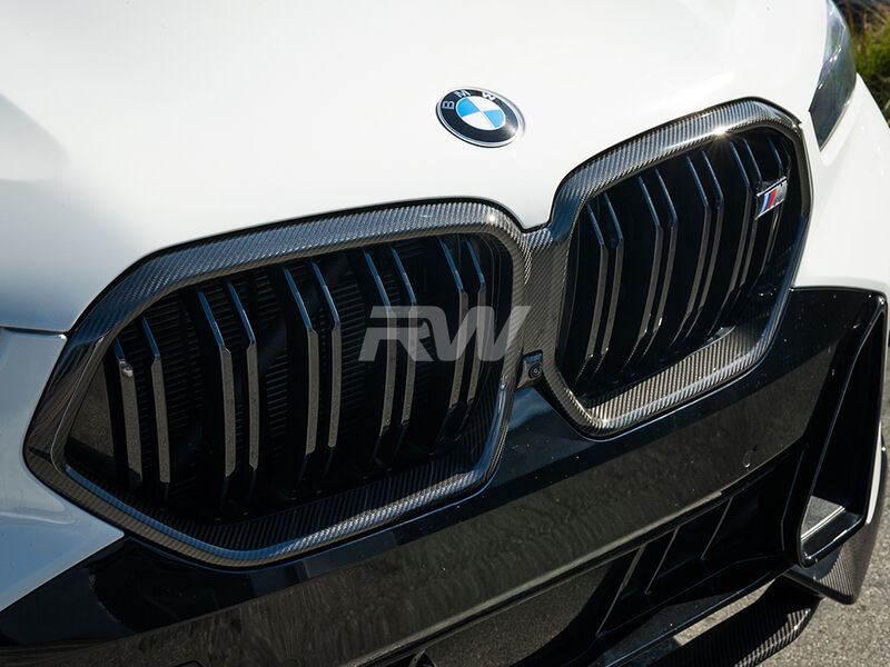 BMW G06 X6 F96 X6M CF Grille Surrounds