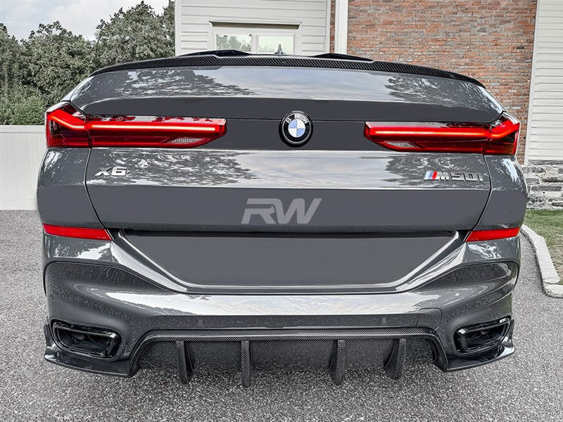 BMW G06 X6 DTM Carbon Fiber Diffuser