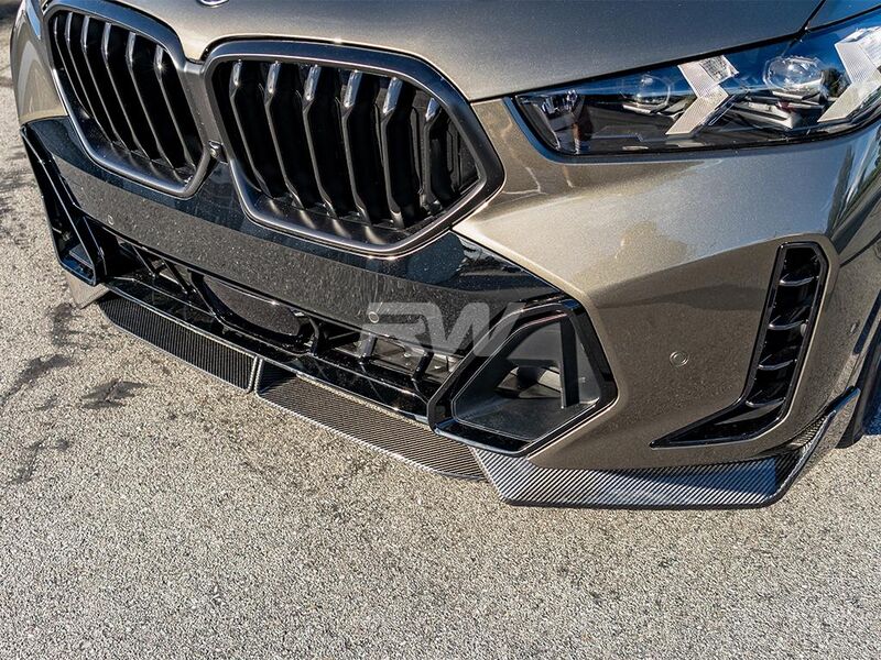 BMW G06 X6 LCI Performance Style CF Front Lip