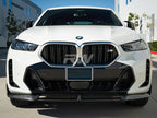 BMW G06 X6 LCI Performance Style CF Front Lip