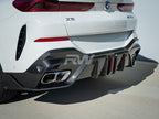 BMW G06 X6 SQ Style Carbon Fiber Diffuser