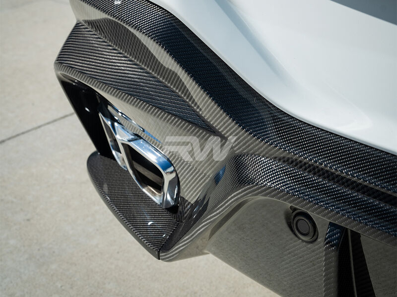 BMW G06 X6 SQ Style Carbon Fiber Diffuser
