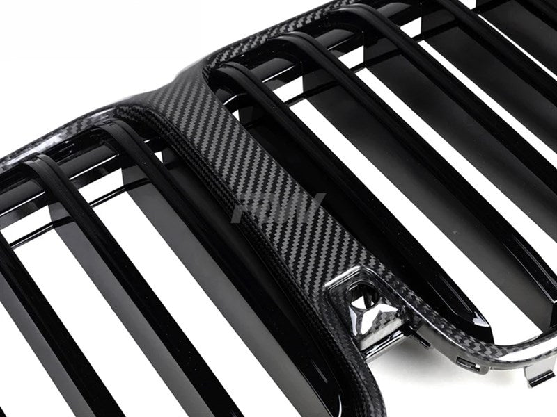 BMW G07 X7 LCI Carbon Fiber Grilles