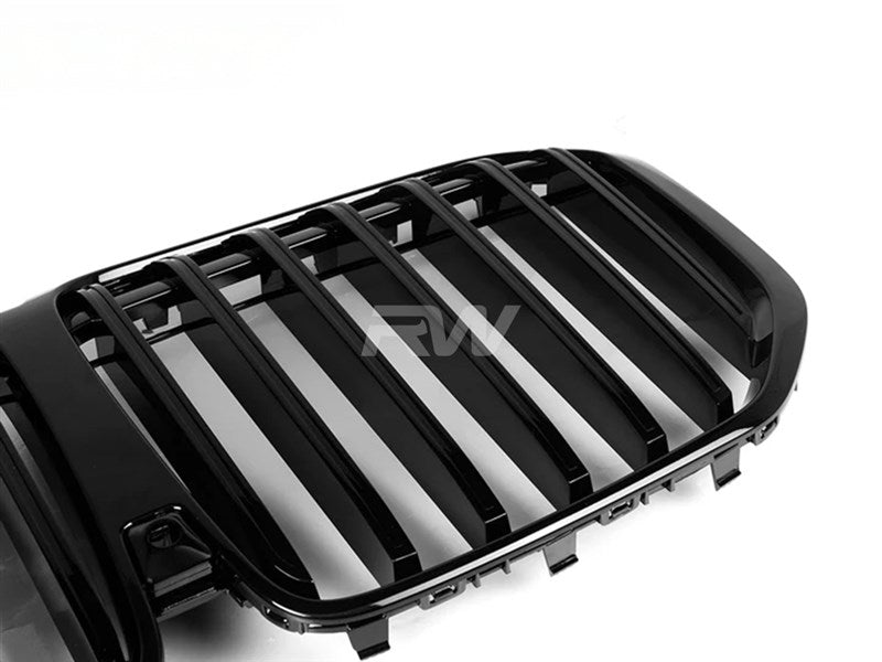 BMW G07 X7 LCI Glazing Black Front Grilles