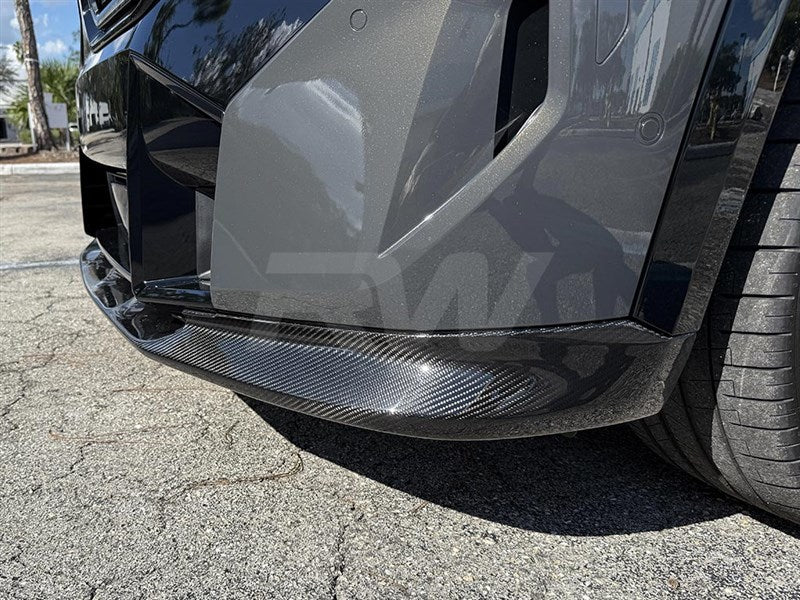 BMW G09 XM 3D Style Carbon Fiber Front Lip