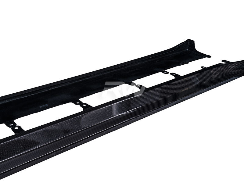 BMW G09 XM Carbon Fiber Side Skirt Extensions