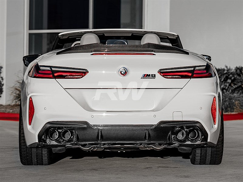 BMW G14 F91 Convertible GTX CF Trunk Spoiler Secondary image