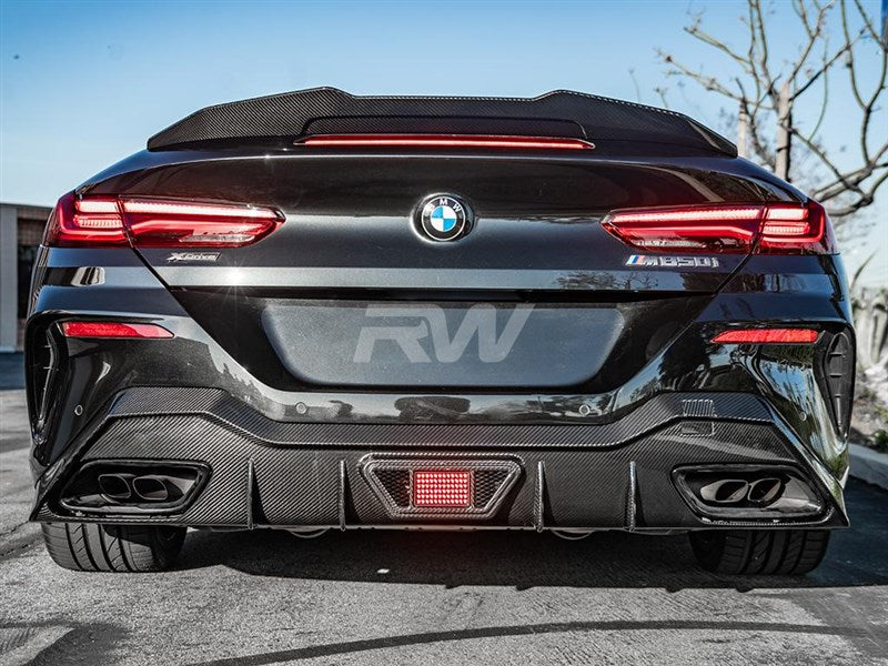 BMW G14 G15 8-Series Carbon Fiber LED Diffuser