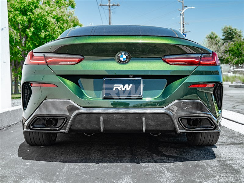 BMW G14 G15 3D Style Carbon Fiber Diffuser
