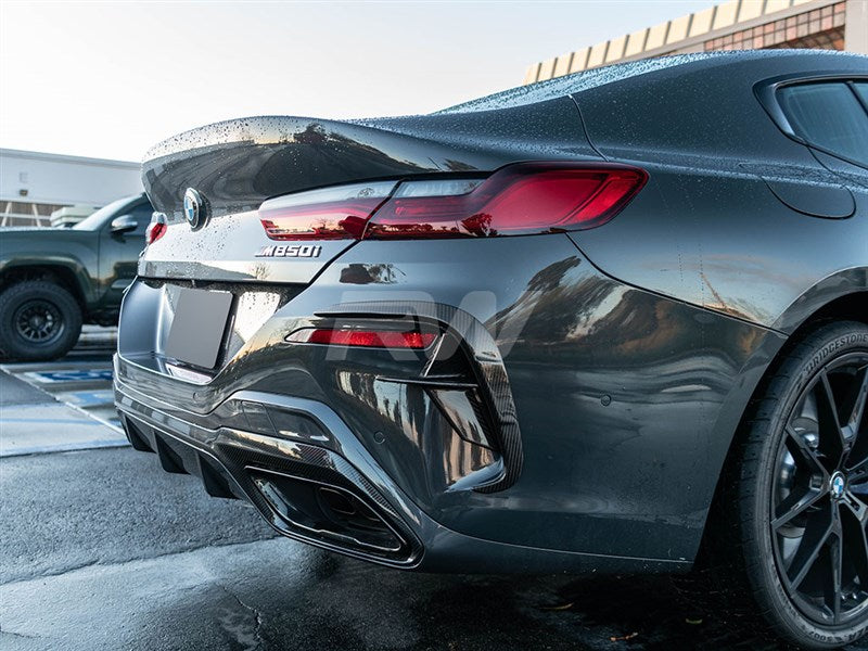BMW G14 G15 G16 CF Rear Bumper Trims