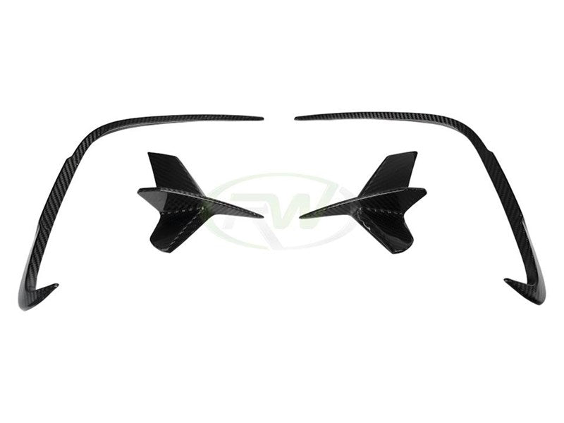 BMW G14 G15 G16 CF Rear Bumper Trims