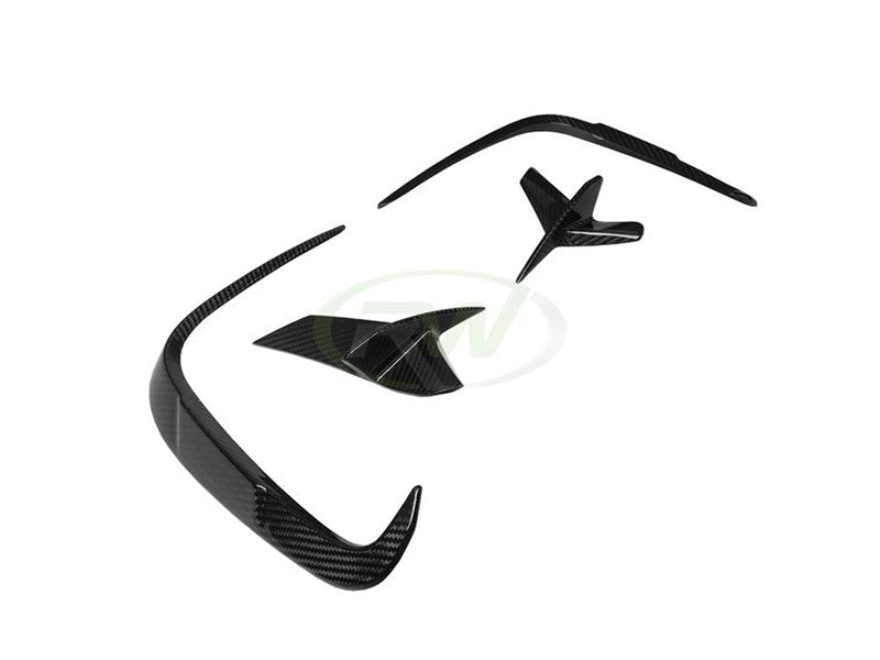 BMW G14 G15 G16 CF Rear Bumper Trims