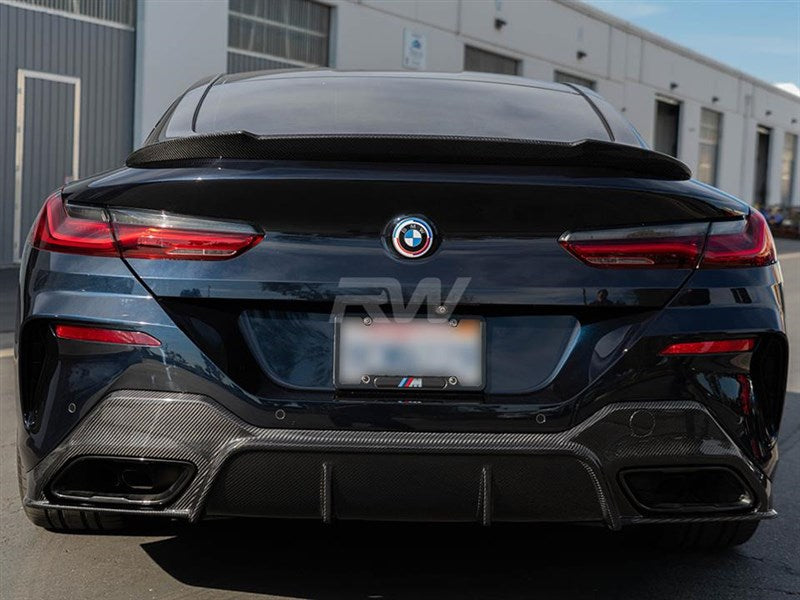 BMW G16 8-Series 3D Style Carbon Fiber Diffuser Secondary image