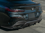 BMW G16 8-Series 3D Style Carbon Fiber Diffuser