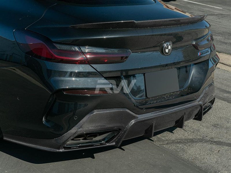 BMW G16 8-Series 3D Style Carbon Fiber Diffuser