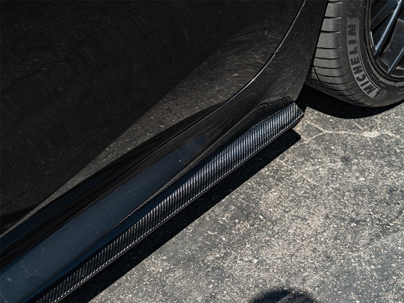 BMW G16/F93 M8 RWS CF Side Skirt Extensions